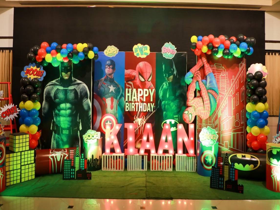 Superhero Theme Birthday Mumbai
